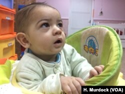 Orphans of Islamic State fighters and their victims live in this Mosul, Iraq, orphanage together, and neither the children nor their caretakers are told their individual origins, Dec. 24, 2017.