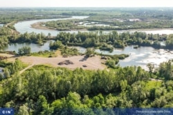 Prekopana obala rijeke Drine