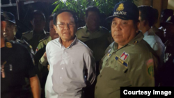 CNRP president Kem Sokha​ was arrested at his home in Phnom Penh, Cambodia, September 3, 2017. (Courtesy image)