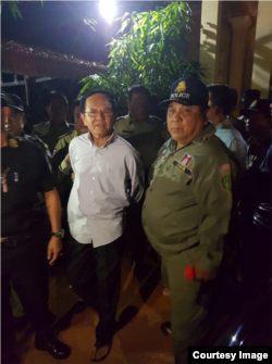 FILE: President of the now-dissolved main opposition party, Kem Sokha​, was arrested at his home in Phnom Penh, Cambodia midnight on September 3, 2017. (courtesy image)