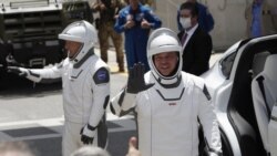 ნასა ასტრონავტები დაგლას ჰარლი და რობერტ ბენკენი