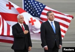 ამერიკის ვიცე-პრეზიდენტის ვიზიტი საქართველოში, 31 ივლისი, 2017 წელი