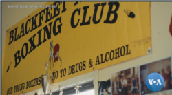 Logo Blackfeet Boxing. (Foto: VOA)