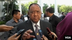 Kepala BIN, Marciano Norman di Istana Negara, Jakarta (Foto: dok).