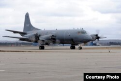 캐나다 공군의 CP-140 오로라 해상초계기. 캐나다는 앞서 북한 선박의 불법 활동 감시를 지원하기 위해 동일 기종의 항공기를 일본에 파견했다.