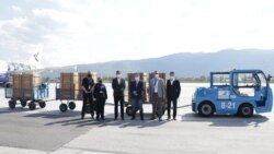 Respiratori nakon dostavljanja u Sarajevu. Izvor: Vlada Federacije