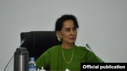 آنگ سان سوچی، رهبر میانمار