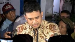 Menantu Presiden Joko Widodo, Bobby Afif Nasution, akan bertarung dalam pemilihan wali kota Medan, Sumatera Utara. (Foto: Anugrah Andriansyah/VOA)