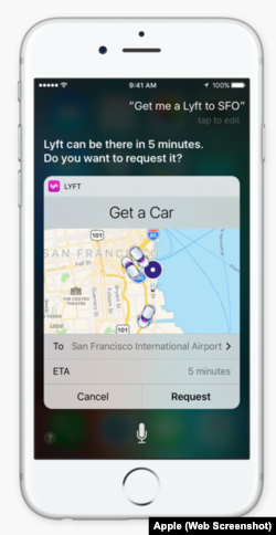 Siri in iOS 10