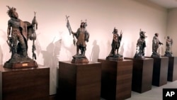 One of the installations inside the James Museum of Western & Wildlife Art in St. Petersburg, Fla.