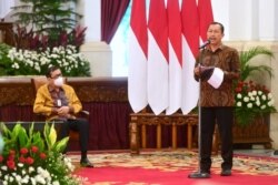 Ketua Komnas HAM Ahmad Taufan Damanik meminta pemerintah membentuk Komite Khusus untuk menangani kasus pelanggaran HAM berat lewat mekanisme non yudisial. (Setpres RI)