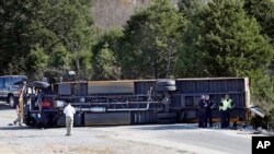 Motar 'yan makaranta da tayi hadari a jihar Tennessee