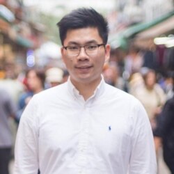 香港大学学生会前会长郭永健。（郭永健脸书图片）