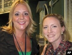 Anne Marie Warmenhoven, left and Camille Kremer started 'Rasin Lavil Bay Lavi' an urban sustainable garden project in Cape Haitian, northern Haiti