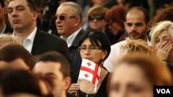 გიგა ბოკერია საარჩევნო სიის პრეზენტაციაზე