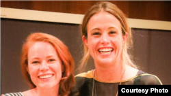 Theresa Darlington, left, and Lisa Perry.