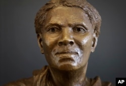 A bust of Harriet Tubman stands in the Harriet Tubman Underground Railroad Visitor Center.