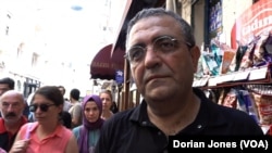 Sezgin Tanrikulu deputy leader of the main opposition CHP Party, joined the Saturday Mothers protest and condemned the police crackdown.