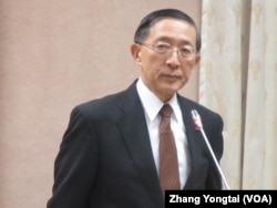 台湾外长林永乐 (美国之音张永泰拍摄)