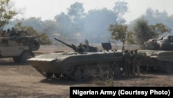 Sojojin Najeriya na barin wuta kan 'yan Boko Haram