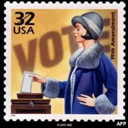 Xotin-qizlar AQShda uzoq vaqt ovoz bera olmagan