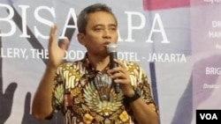 Direktur Pencegahan BNPT Hamli. (Foto: VOA/Sasmito)