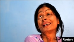 Women and girls are the most likely victims of acid attacks.