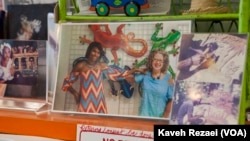 Melody Bales, Lady from Haiti, and her daughter Rachel