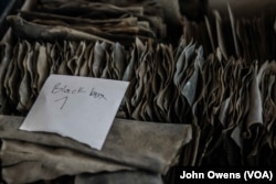 Old photos were found in the building - the remains of a photography shop that once did business there.