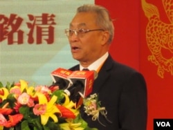 大陆海协会副会长张铭清(美国之音张永泰拍摄)