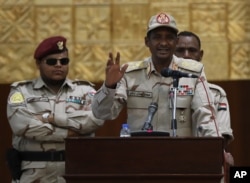 Sudanese Gen. Mohammed Hamdan Dagalo, the deputy head of the military council in Sudan.