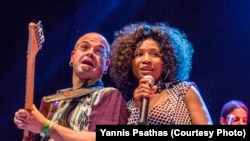 Nakany Kanté performs at the WOMEX World Music Expo in Santiago de Compostela, Spain, in October 2016.