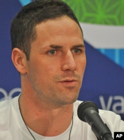 American Speedskater Chad Hedrick tells the media that the 2010 Winter Games will be his final appearance at the Olympics, Vancouver, Canada, 27 Feb 2010