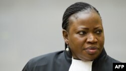 International Criminal Court chief prosecutor Fatou Bensouda from Mali at the International Criminal Court in The Hague, Dec. 18, 2012.