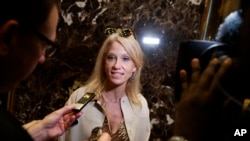 Kellyanne Conway, meneja wa kampeni ya Rais-mteule Donald Trump.