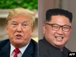 AQSh Prezidenti Donald Tramp va Shimoliy Koreya rahbari Kim Chen Un