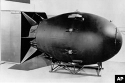 Bom yang mirip dengan jenis yang dijatuhkan di Nagasaki