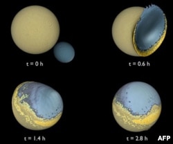 Yer Kürəsi ətrafında bir vaxtlar iki Ay dövrə vururdu (audio)