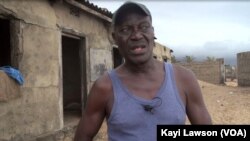 Effowe Toblie, un sexagénaire du village d'Afidégnigba au Togo, 19 septembre 2018. (VOA/Kayi Lawson)