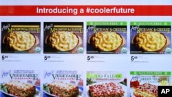 This March 7, 2019, photo shows a smart shelf area at Walgreen's in Chicago. Walgreens, which has more than 8,000 drugstores, installed cooler doors with cameras and sensors at six locations in Chicago, New York, San Francisco and Bellevue, Washington.