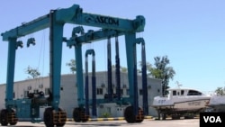 აშშ-ს საჩუქარი: სანაპირო დაცვის გემების სარემონტო სახელოსნო ფოთში