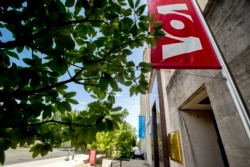 Gedung Voice of America di Washington D.C, 15 Juni 2020. (Foto: Andrew Harnik/AP)