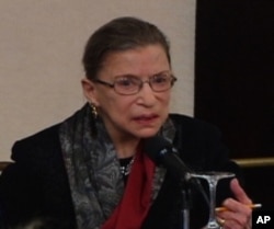 Current US Supreme Court Justice Ruth Bader Ginsburg argued Reed v Reed before the high court as a young lawyer.