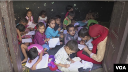 Indian students preparing to return to school