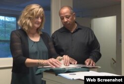 Judi and Wayne Richardson, the parents of shooting victim Darien Richardson.