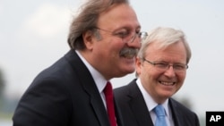 საქართველოს და ავსტრალიის საგარეო საქმეთა მინისტრები