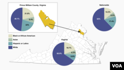 Changing demographics in Virginia