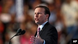 FILE - Sen. Chris Murphy.