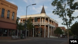 The historic Weatherford Hotel in Flagstaff, Arizona