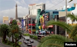 View of The Strip in Las Vegas
